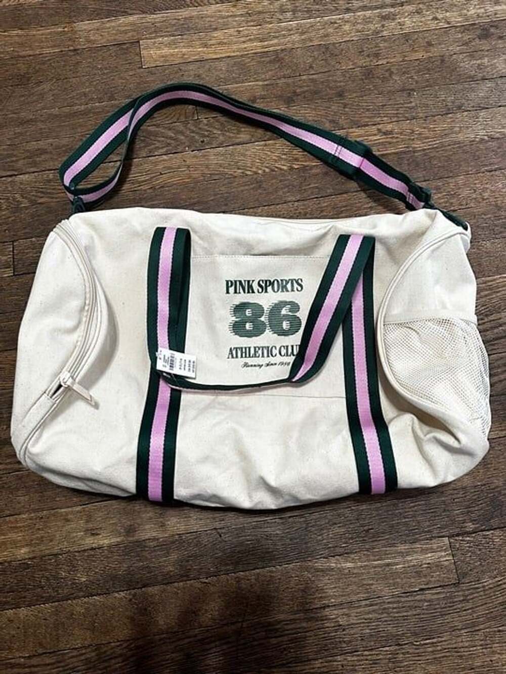 Victoria Secret Pink Gym Bag Duffle bag Weekend Bag Athletic Bag NWT